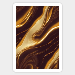 Gild Marble Gold Stone Pattern Texture #1 Sticker